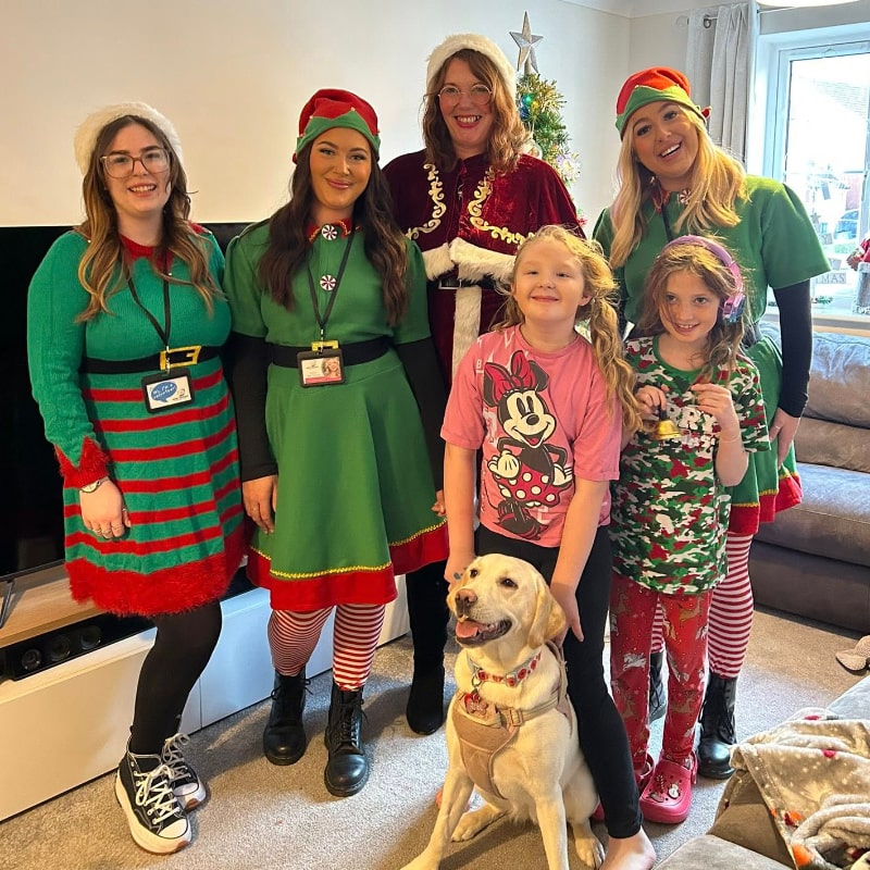 Santa Dash Home Visit 1