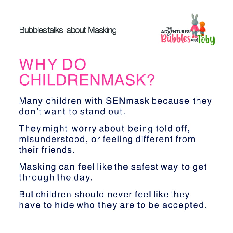 Why do children mask - Part 2