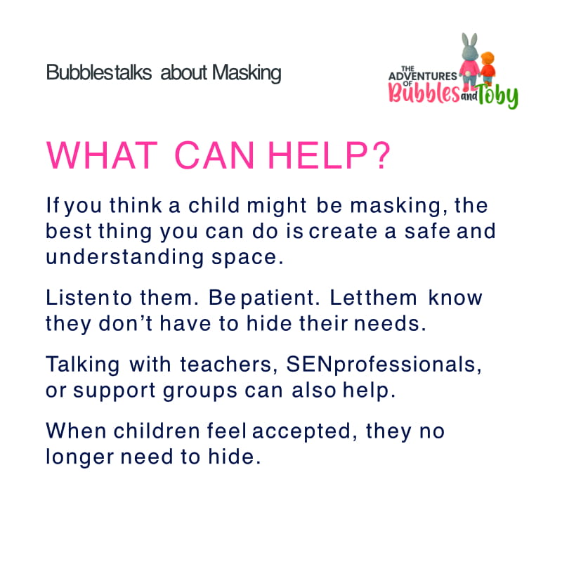 What can help masking - Part 2