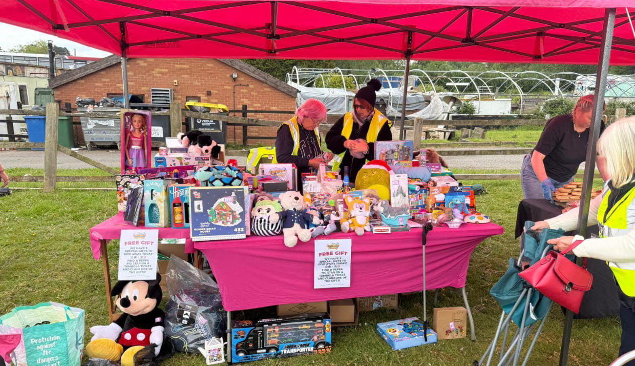 Nigel Prosser Foundation Stand Front